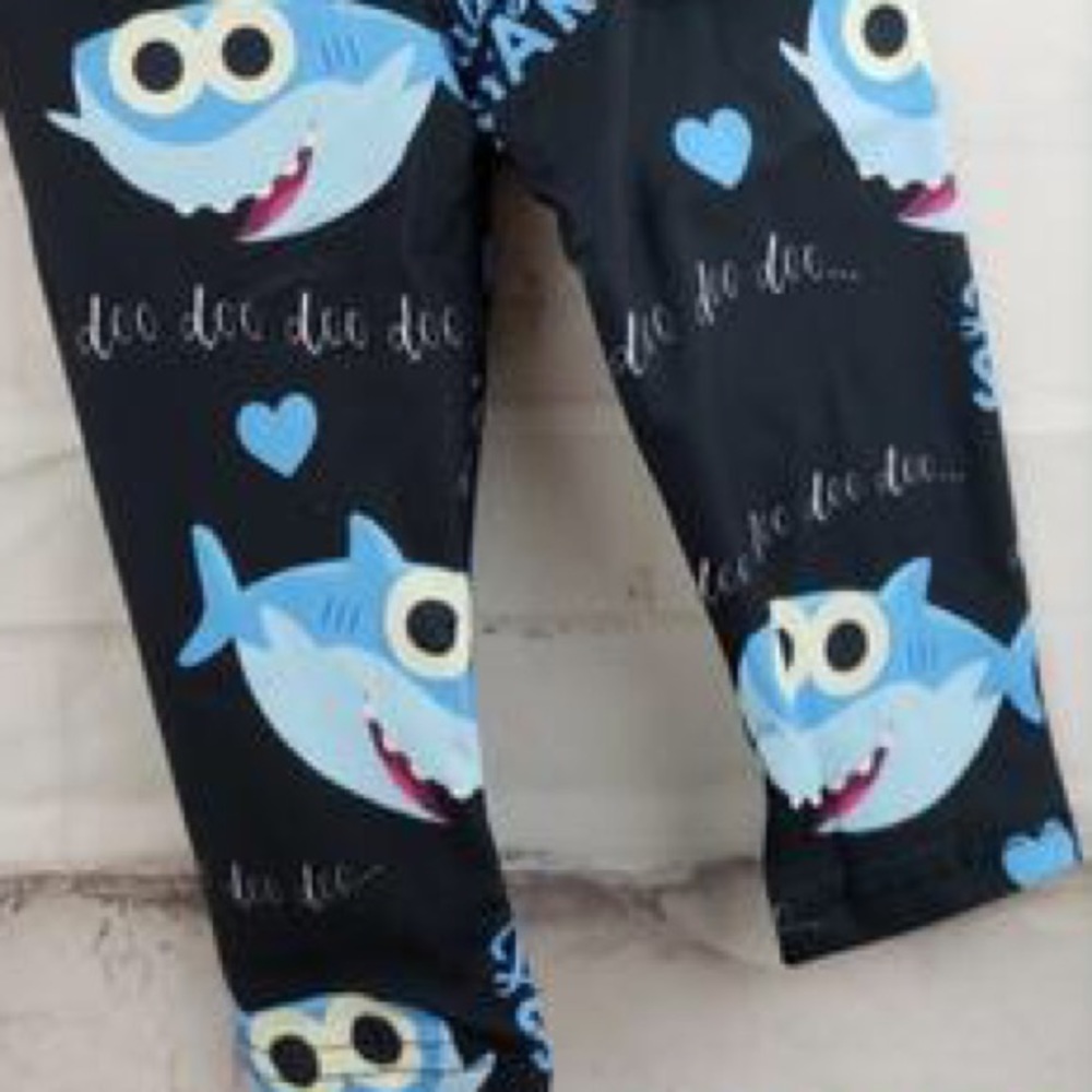 Baby shark leggings
